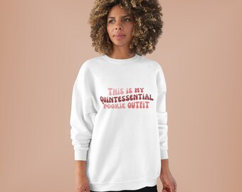 Quintessential Pookie Outfit Sweatshirt Unisex EcoSmart® Crewneck Sweatshirt