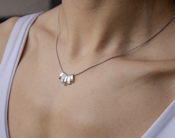 Stainless Steel Modern Minimalist Necklace