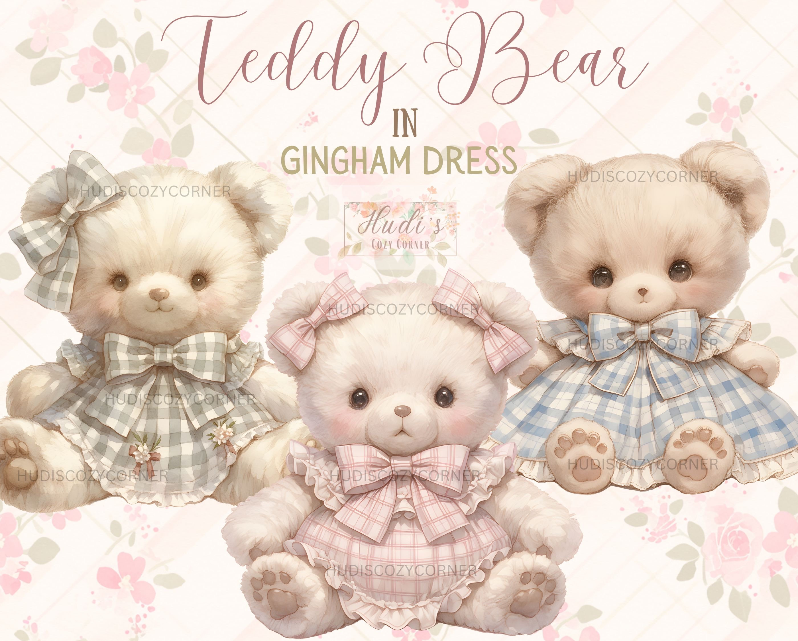Gingham Teddy Dress