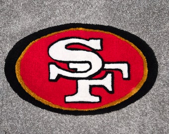 San Francisco 49ers Rug/ Home decor/ Kids friendly rug/ Gift Ideas