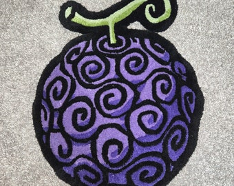 Devil Fruit from One Piece/ Home decor/ Kids friendly rug/ Gift Ideas