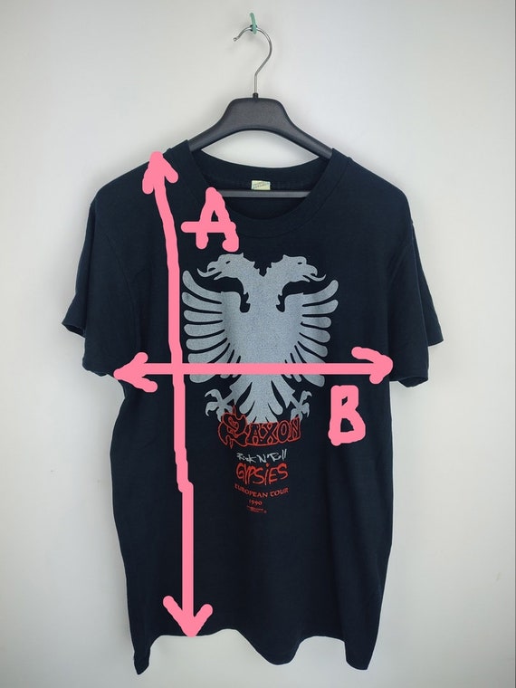 SAXON Isle of Man Live Tシャツ 1990