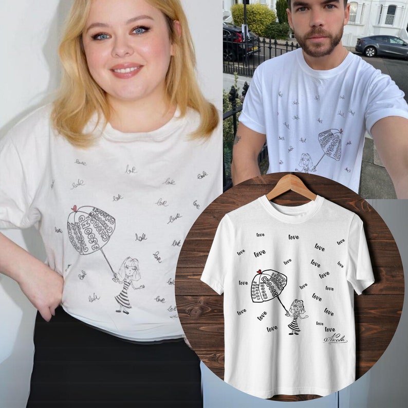 Choose Love Nicola Coughlan Shirt, Bridgerton Shirt, Lady Whistledown's