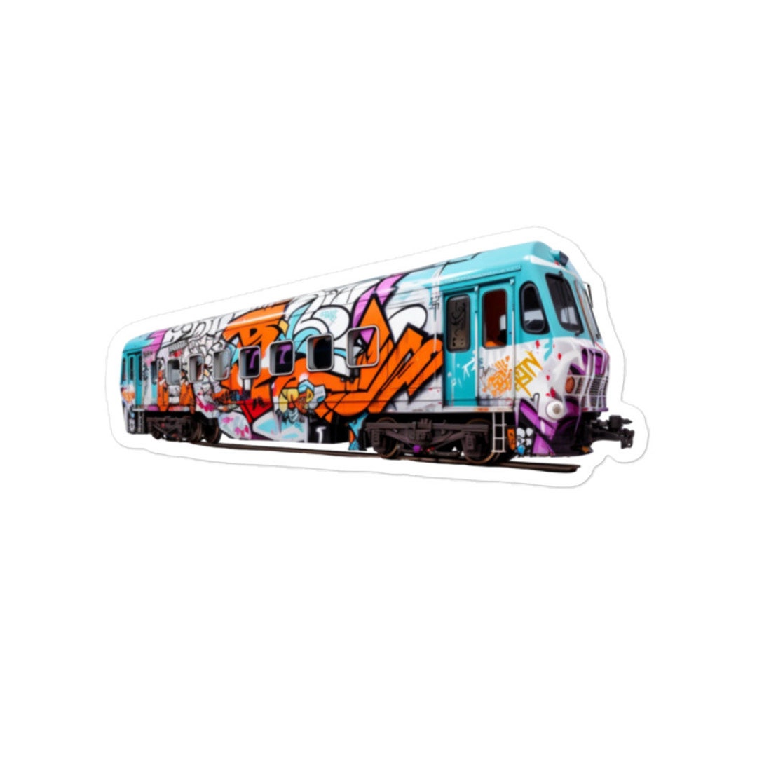 Graffiti Train 2 - Etsy