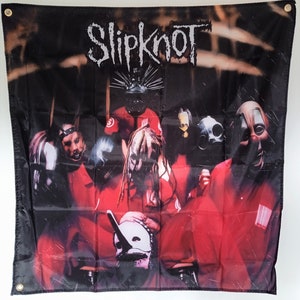 Metal slipknot flag