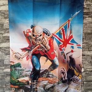 drapeau iron maiden