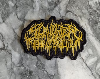 patch slaughter to prevail yellow Alex the terrible death metal rock