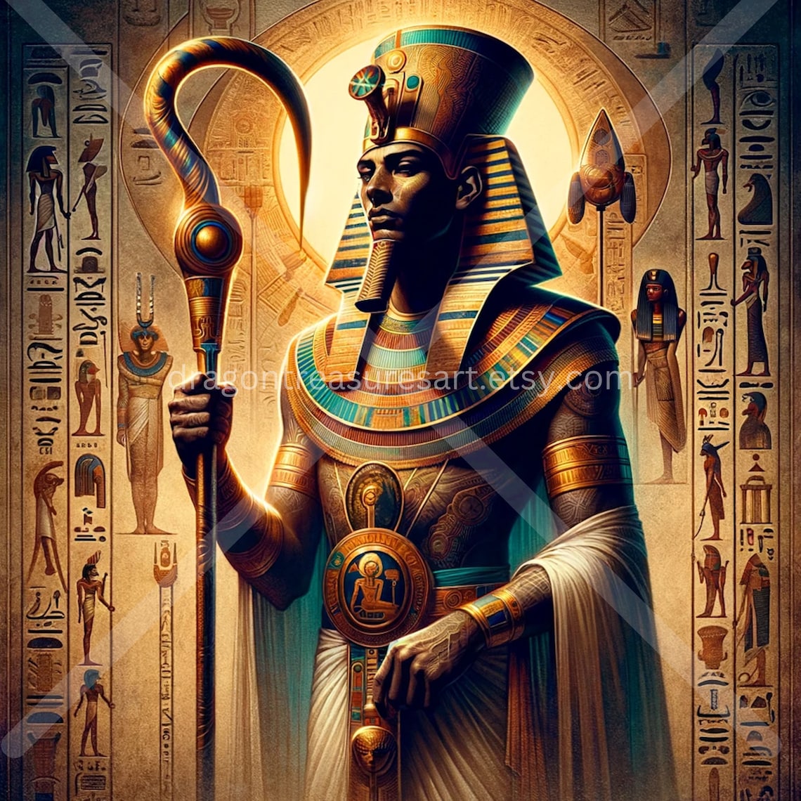 Osiris Download: Digital Art, Instant Downloadable Wallpaper ...