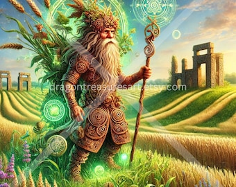 Download Polevik: Arte Digital, Papel de Parede Instantâneo para Download, Arte de Fantasia para Download, Pôster Digital, Mitologia Eslava