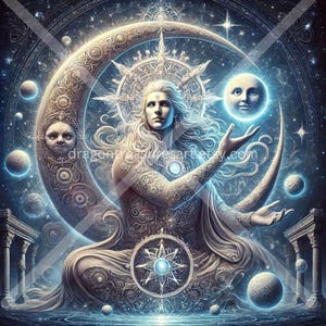 Chors Download: Digital Art, Instant Downloadable Wallpaper, Downloadable Fantasy Art, Digital Poster, Slavic Mythology