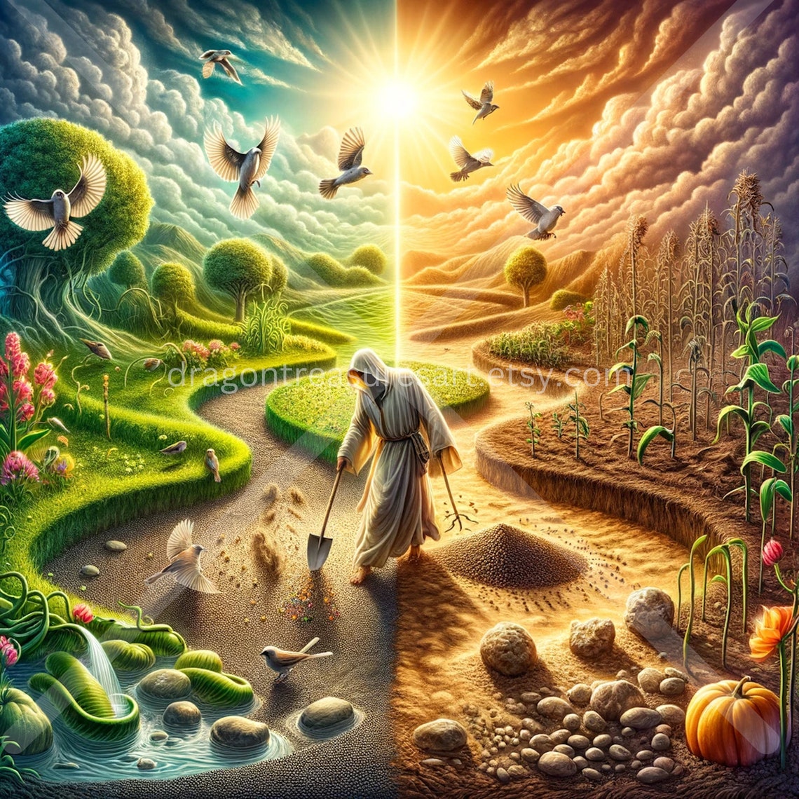 Parable of the Sower Download: Digital Art, Instant Downloadable ...