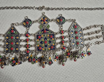 New Kabyle Berber headpiece in stainless steel