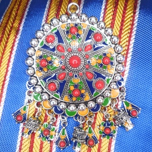 Berber Kabyle Amazigh rostfritt stålbrosch