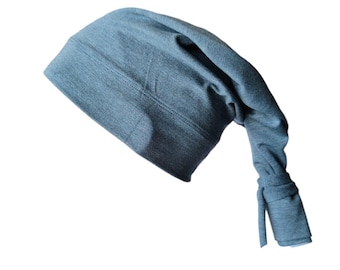 Beanie Tie Dark Gray Street Knowledge Hip-Hop Hat