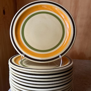 Ceramica Castellania Vintage Italian Stoneware Talerze – 20-elementowy zestaw obiadowy w odcieniach ziemi zdjęcie 10