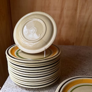 Ceramica Castellania Vintage Italian Stoneware Talerze – 20-elementowy zestaw obiadowy w odcieniach ziemi zdjęcie 9