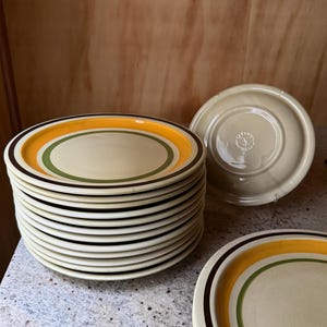 Ceramica Castellania Vintage Italian Stoneware Talerze – 20-elementowy zestaw obiadowy w odcieniach ziemi zdjęcie 8