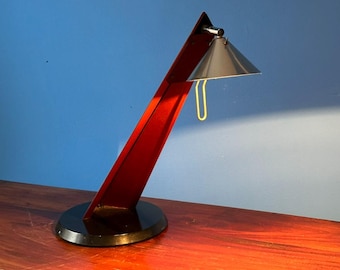 非常にユニークなIKEA Kvartフロアランプレッドヴィンテージ。 - Etsy 日本