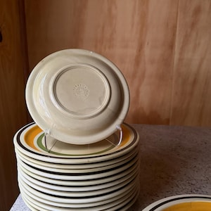 Ceramica Castellania Vintage Italian Stoneware Talerze – 20-elementowy zestaw obiadowy w odcieniach ziemi zdjęcie 7