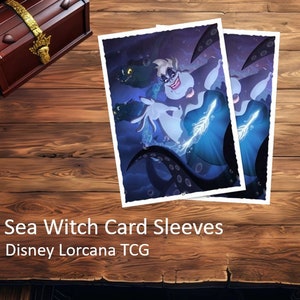 Disney Lorcana: 100 custom zeeheks-mouwen