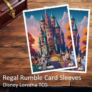 Pochettes pour cartes Showdown Princesse Lorcana de Disney