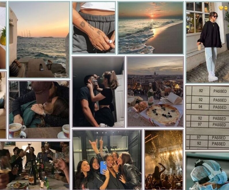 Finished Vision Board 2024 Etsy