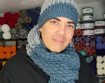 Cambridge Nights Beanie and Scarf Set