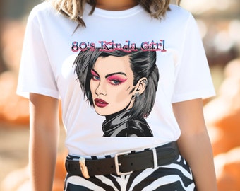 80s T-shirt 80's Party gift, Eighties rocker chic shirt for Birthday Party,Retro 80's fashion,80s Clothes for 80's theme costume celebration