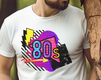 80s tshirt for party, Eighties party shirt, 80's Tee costume, 80's lovers gift, I'm that old, 80's Child, Music 80s Party I love the 80s for