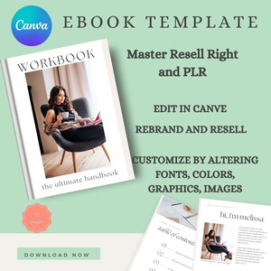 E -book Template, Coaching Workbook Template, Lead Magnet Template ...