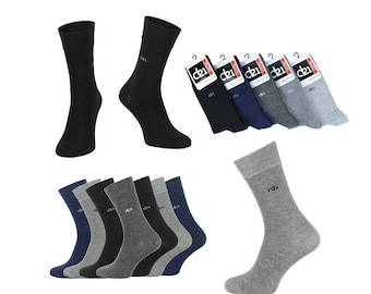 5-7 Paare Unisex Bambus Socken Größe 41-44 | Warm, 8 Varianten, Atmungsaktiv & Anti-Geruch!