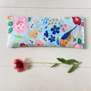 Blue Bird Eye Pillow