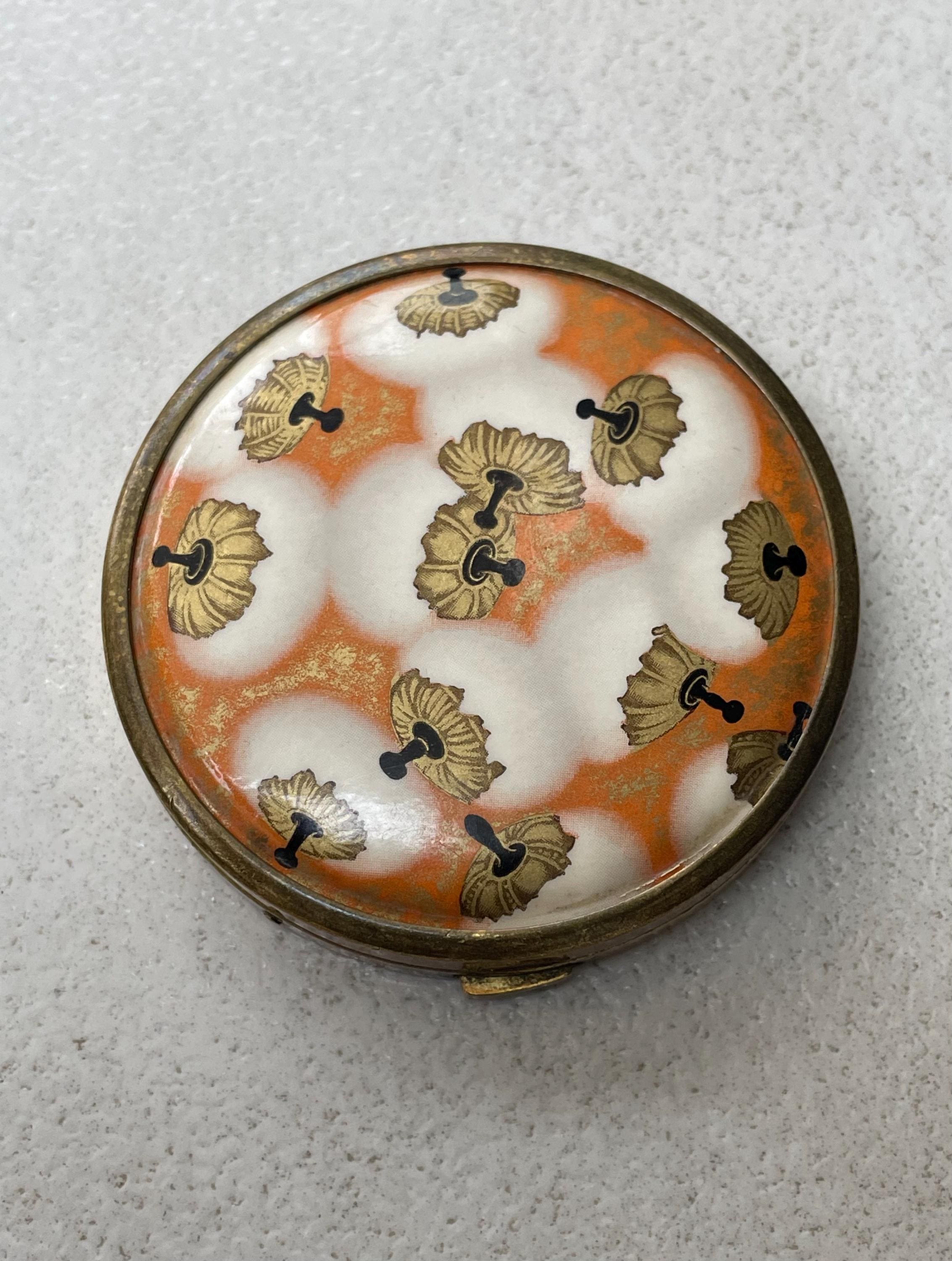 Coty Powder and Lipstick Vintage Compact - Etsy