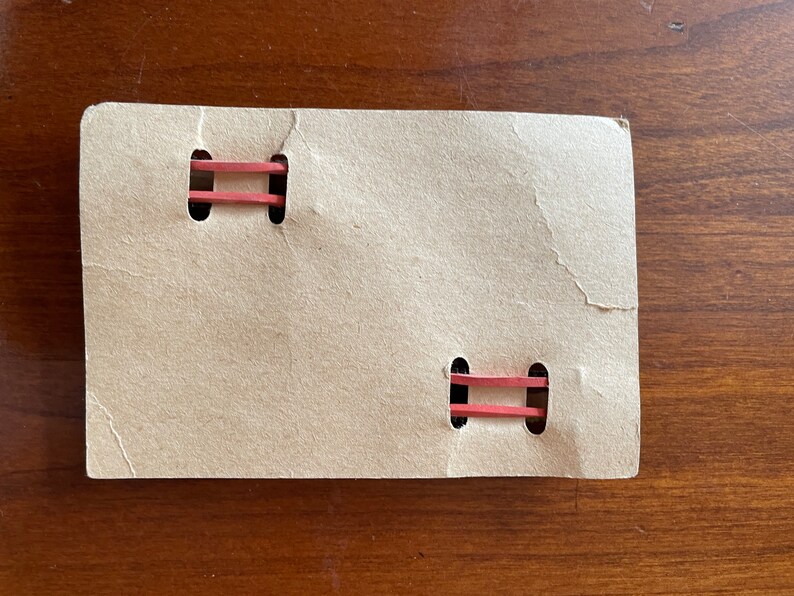1950s True Vintage Tortoise Shell Hair Ties, Pony-tail Wraps ...