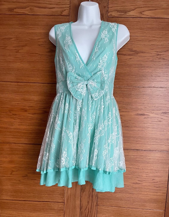 aqua party dress Girls Teen Dress Style DR5225 - AQUA