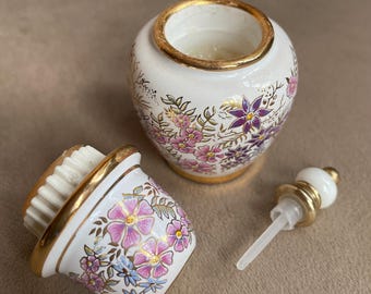Vintage Greek Solid Perfume Bottle, Venus Series made by Pallini Attiki, Dressing Table and Boudoir Accessory, Vintage Gift