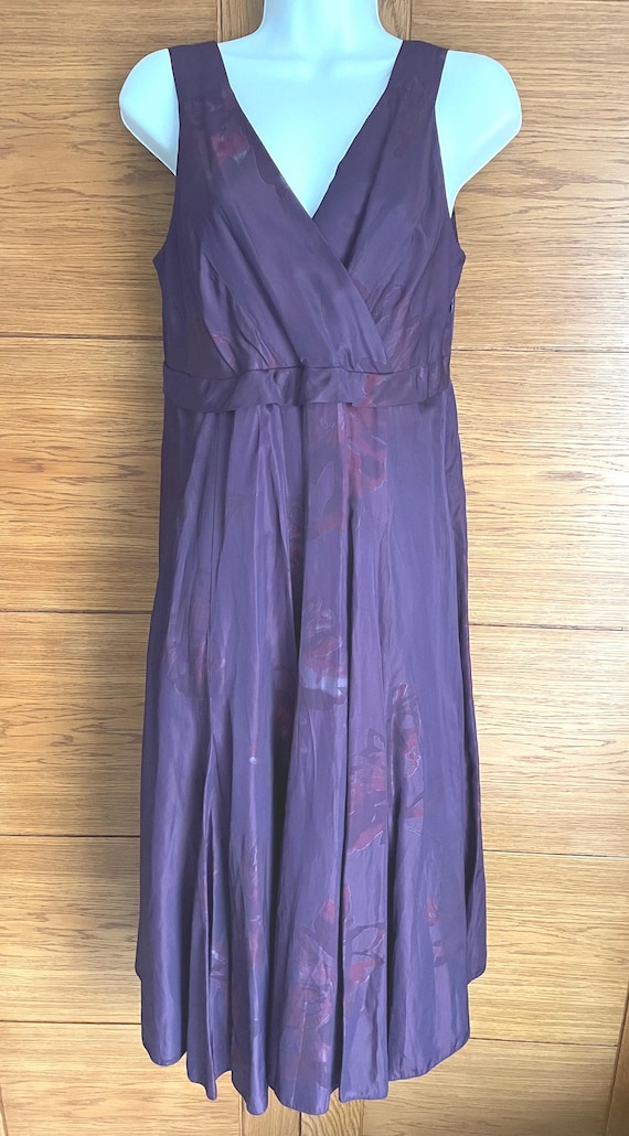1950s Vintage Style, Kaliko Purple Fit and Flare Style Dress, Size 12 - 14,  Party, Prom, Evening, Occasion Wear - Etsy Denmark