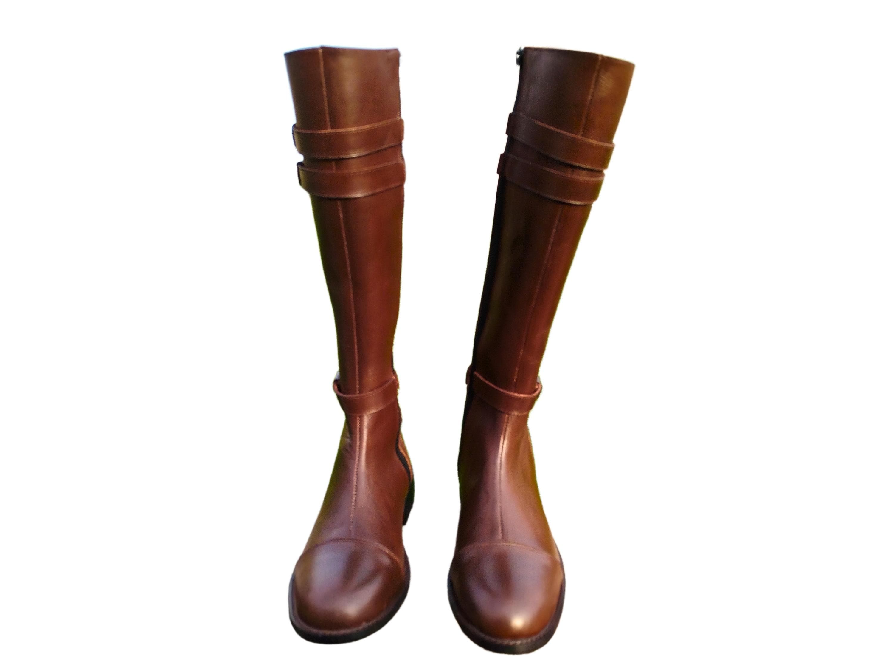 Cerniera posteriore Western Lady donna stivali da equitazione scarpe stivali lun Cerniera posteriore Western Lady donna stivali da equitazione scarpe stivali lun