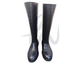 Men Horse Riding Boots |  Knee-High Leather Vintage Boots | Handmade Tall Riding Equestrian Shoes | Horse Riding Shoes