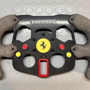 Ferrari F1 Style Logitech G29 G920 G923 F1 Lenkrad-Modifikation – Sim-Racing-Lenkrad-Modifikation – Formel-1-Lenkrad – Sim-Racing-Upgrade – 3D-gedruckt