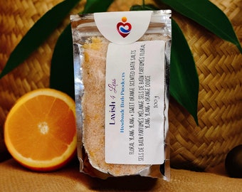 Floral Ylang Ylang & Sweet Orange Scented Bath Salts