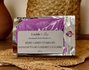 Bergamot & Lavender Fizzy Bubble Bath