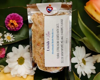 Floral Citrus Blend Scented Bath Salts
