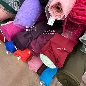 Crepe Stretch Fabric for Bridal & Evening Dresses, Matte Elastic Crepe Fabric by the Yard, Body Sculpting Dressmaking Spandex Crepe | Grace image 17