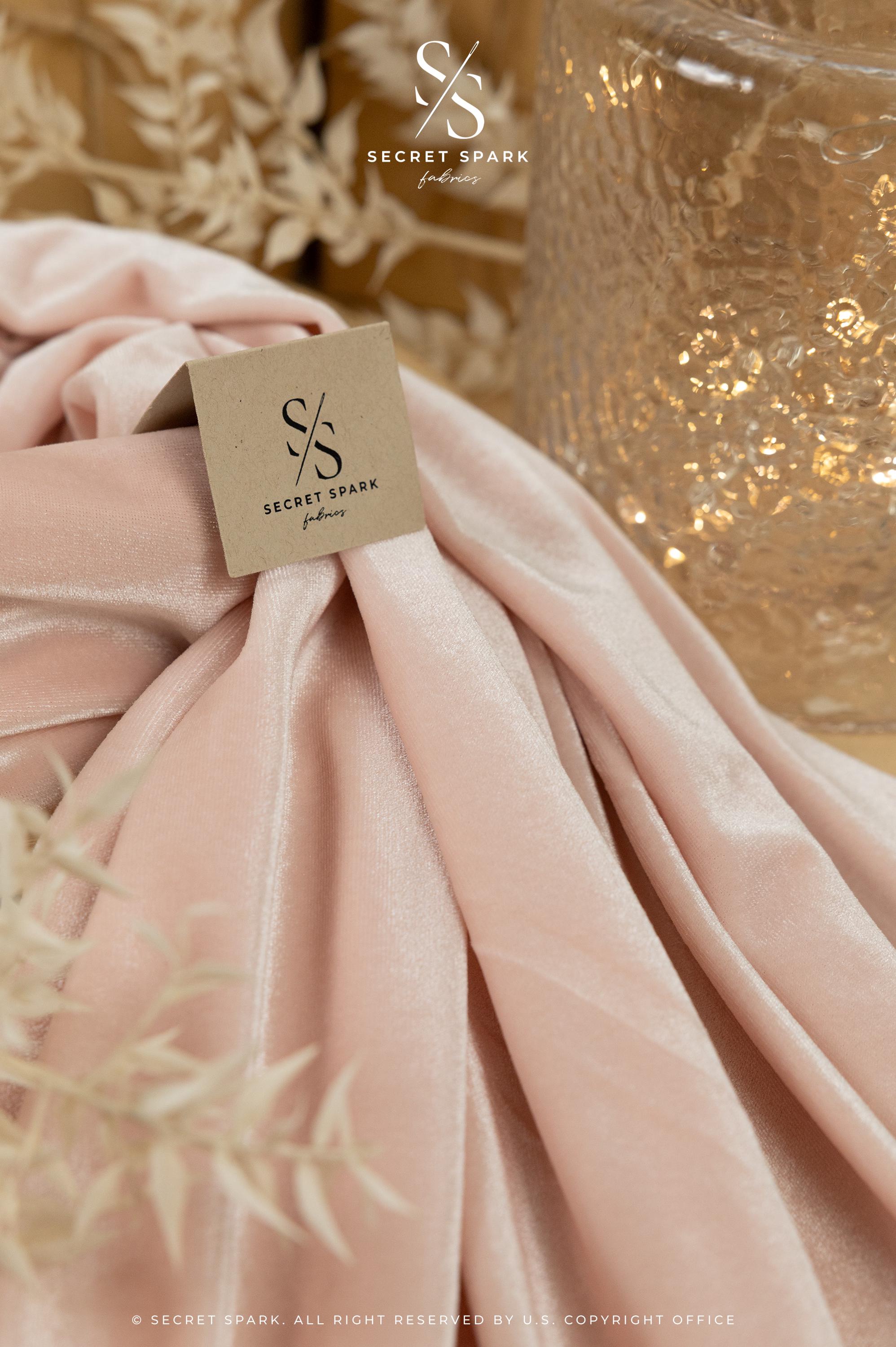 Pink Velvet Dress - Etsy
