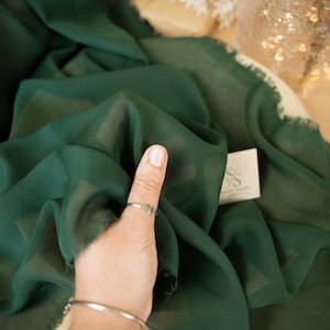 画材 Green gold chiffon Green Gold Color Chiffon 45