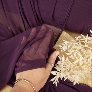 Raisin Purple Mirage Power Mesh - 60&quot; Wide, Nylon Spandex Fabric by the Yard, Skin Color Stretch Durable Mesh for Bodysuit, Corset, Dresses