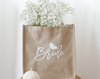 Bride Bag | Hochzeit | Geschenk für die Braut | Junggesellinnen Abschied | Personalisierbar
