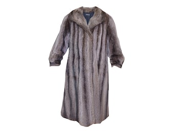 Luxus Waschbär Pelz Mantel für Frauen - Weicher Echtpelz Mantel - Handgemachte Winter Warme Waschbär Pelz Jacke - Geschenk für Sie