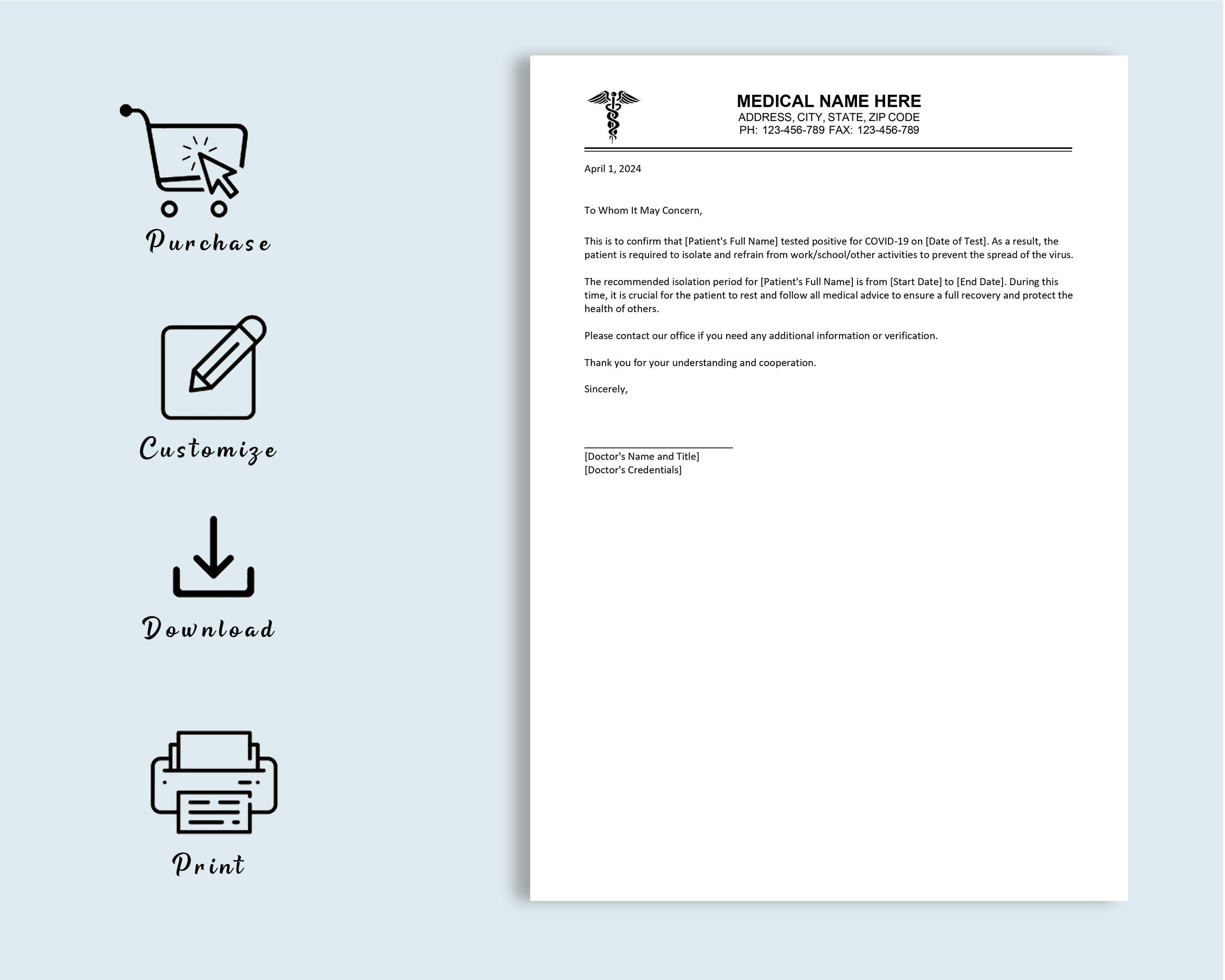Editable Doctors Note for Pregnancy, OBGYN Work Excuse Template, School ...